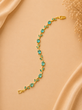 sky Topaz Crystal Tulip Bracelet