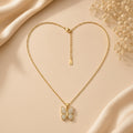 Crystal Butterfly Necklace
