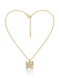Crystal Butterfly Necklace